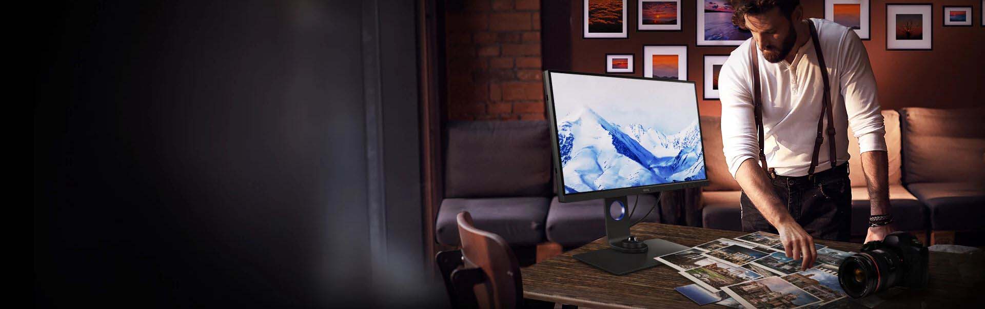 مانیتور بنکیو مدل BenQ SW271C مانیتور بنکیو مدل BenQ SW271C