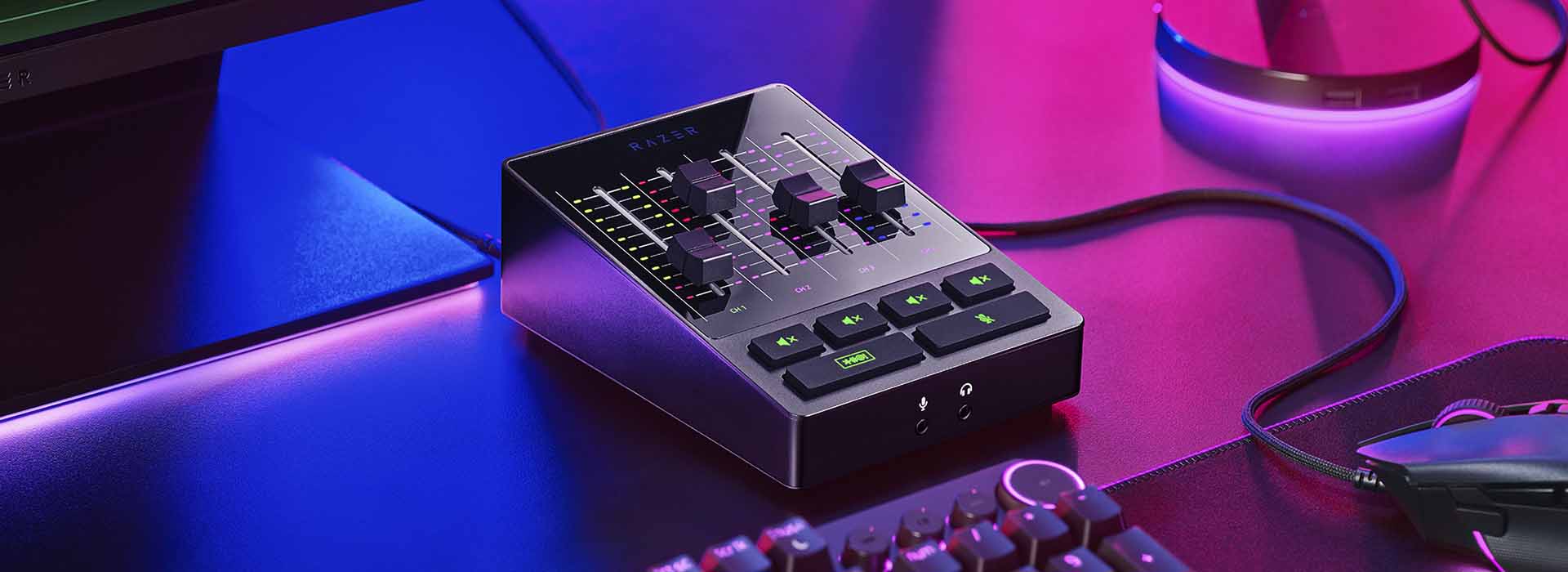 میکسر صدای ریزر مدل Razer Audio Mixer