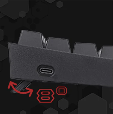 کيبورد گیمینگ ردراگون مدل Redragon Fizz K617 رنگ مشکی کيبورد گیمینگ ردراگون مدل Redragon Fizz K617 رنگ مشکی