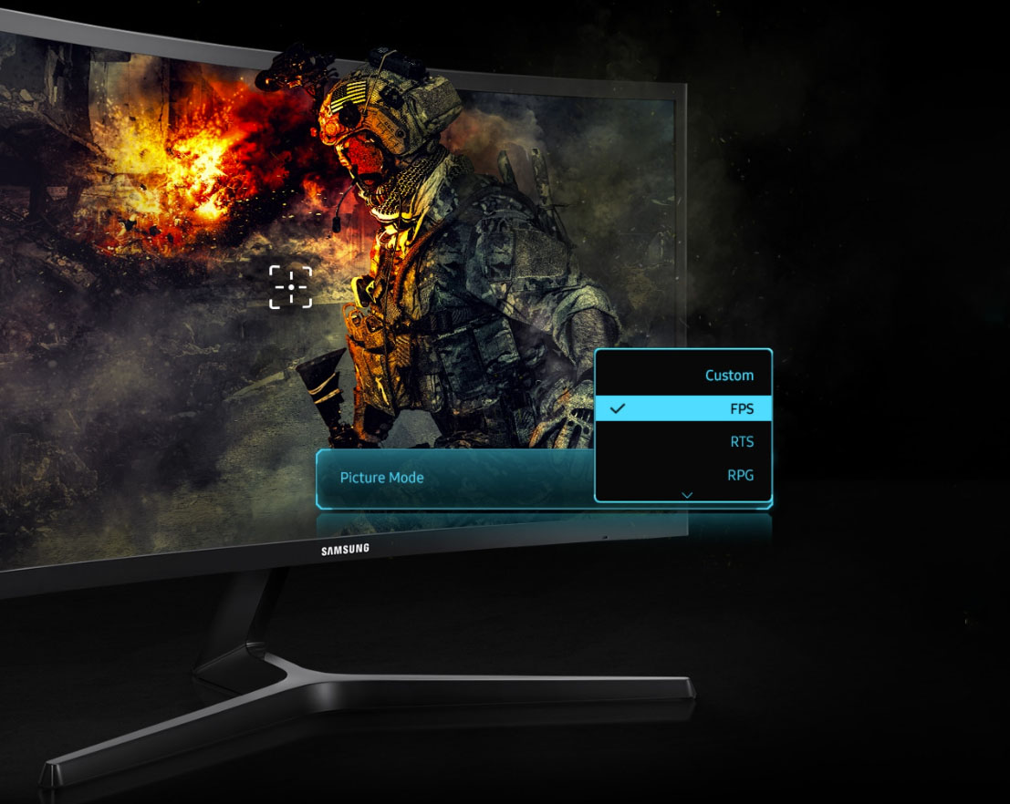 مانیتور گیمینگ سامسونگ مدل SAMSUNG RG50