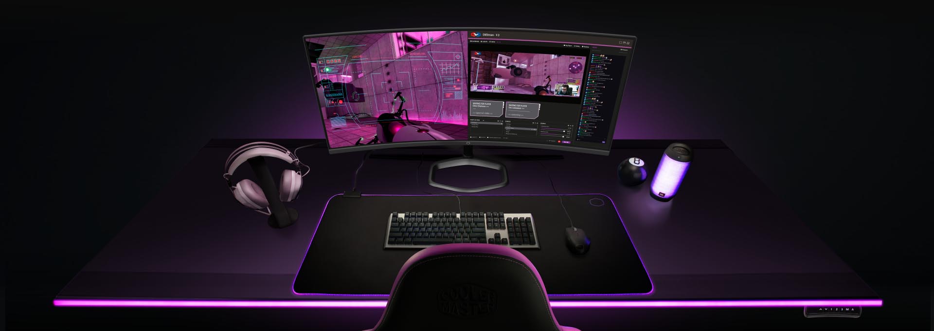 مانیتور گیمینگ کولر مستر مدل CoolerMaster GM34-CW مانیتور گیمینگ کولر مستر مدل CoolerMaster GM34-CW
