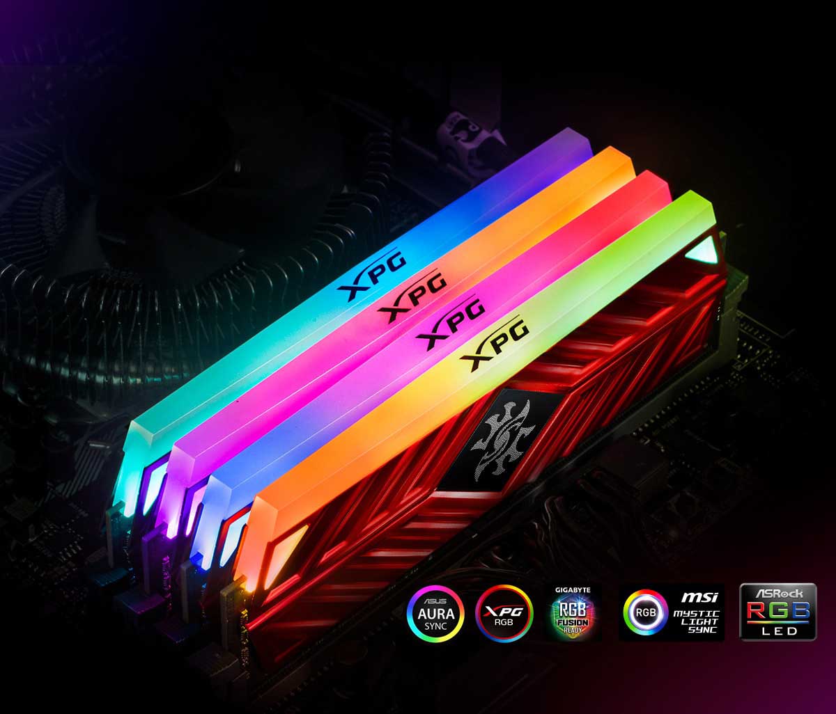 حافظه رم دسکتاپ تک کاناله XPG مدل GAMMIX D41 DDR4 2666MHz حافظه رم دسکتاپ تک کاناله XPG مدل GAMMIX D41 DDR4 2666MHz