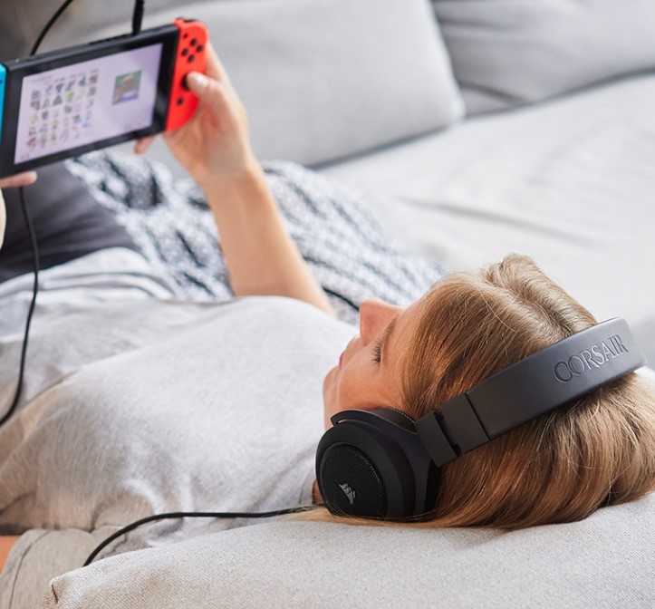 هدست گیمینگ کورس ایر مدل HS60 PRO SURROUND — Carbon