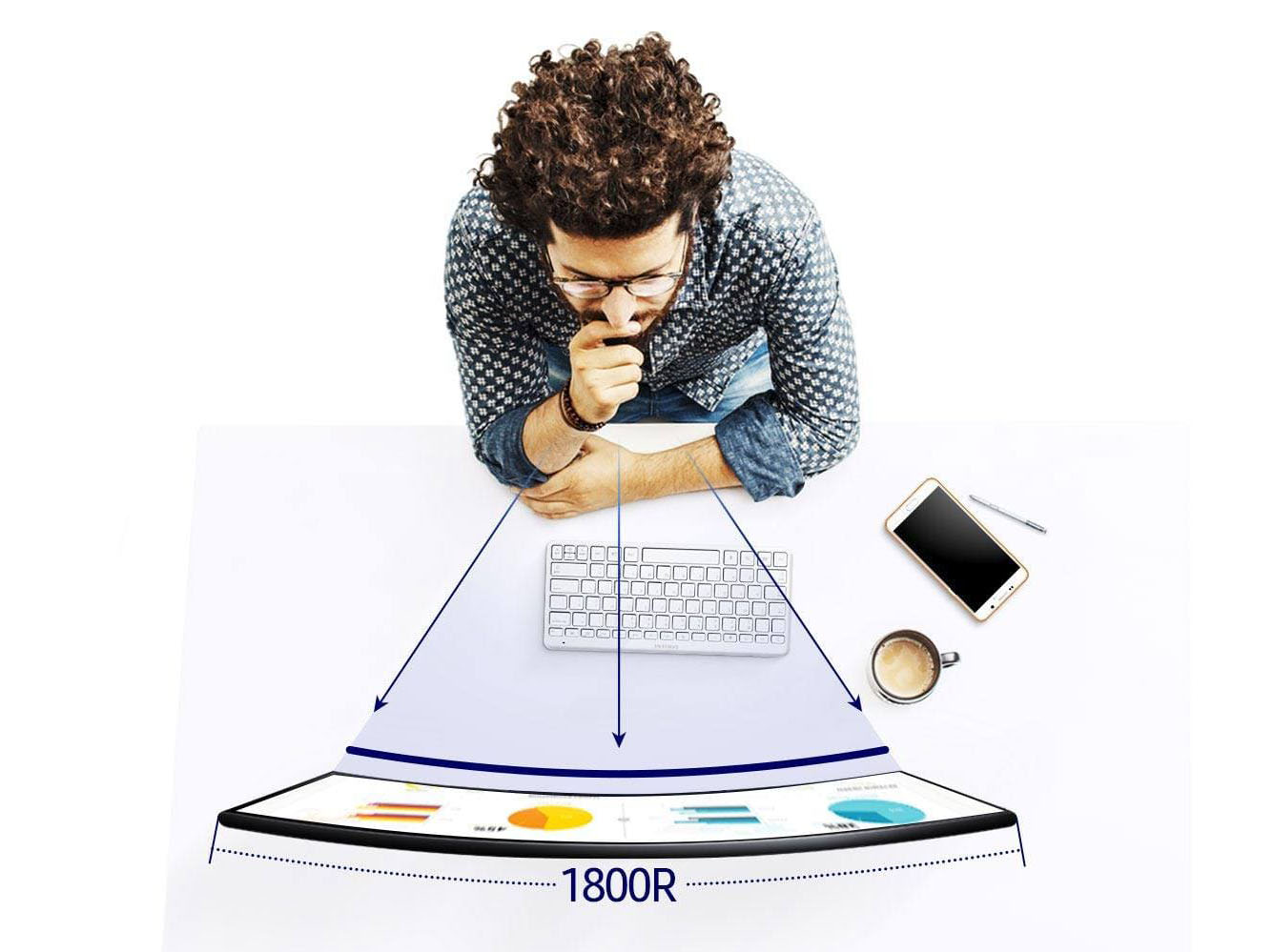 مانیتور سامسونگ مدل SAMSUNG F390