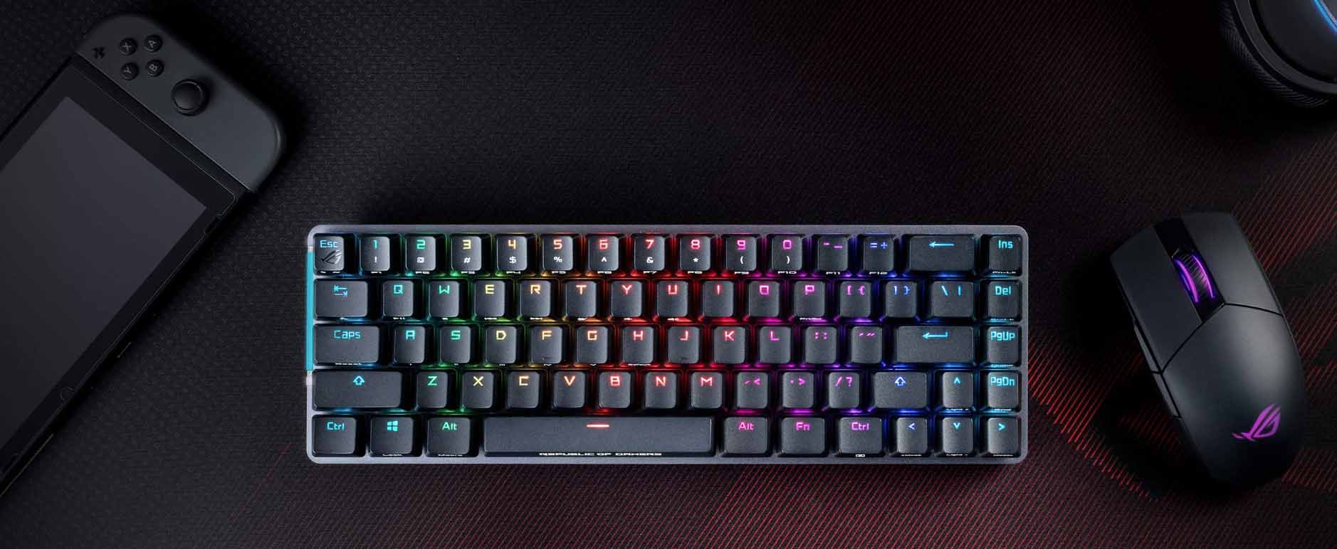 کیبورد گیمینگ ایسوس مدل ASUS ROG Falchion کیبورد گیمینگ ایسوس مدل ASUS ROG Falchion