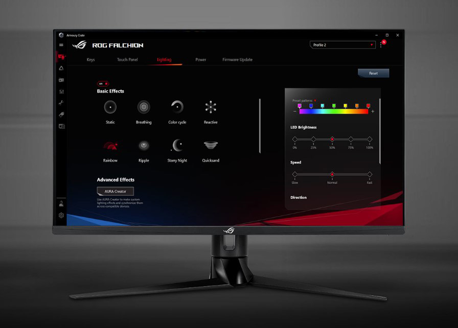 کیبورد گیمینگ ایسوس مدل ASUS ROG Falchion کیبورد گیمینگ ایسوس مدل ASUS ROG Falchion