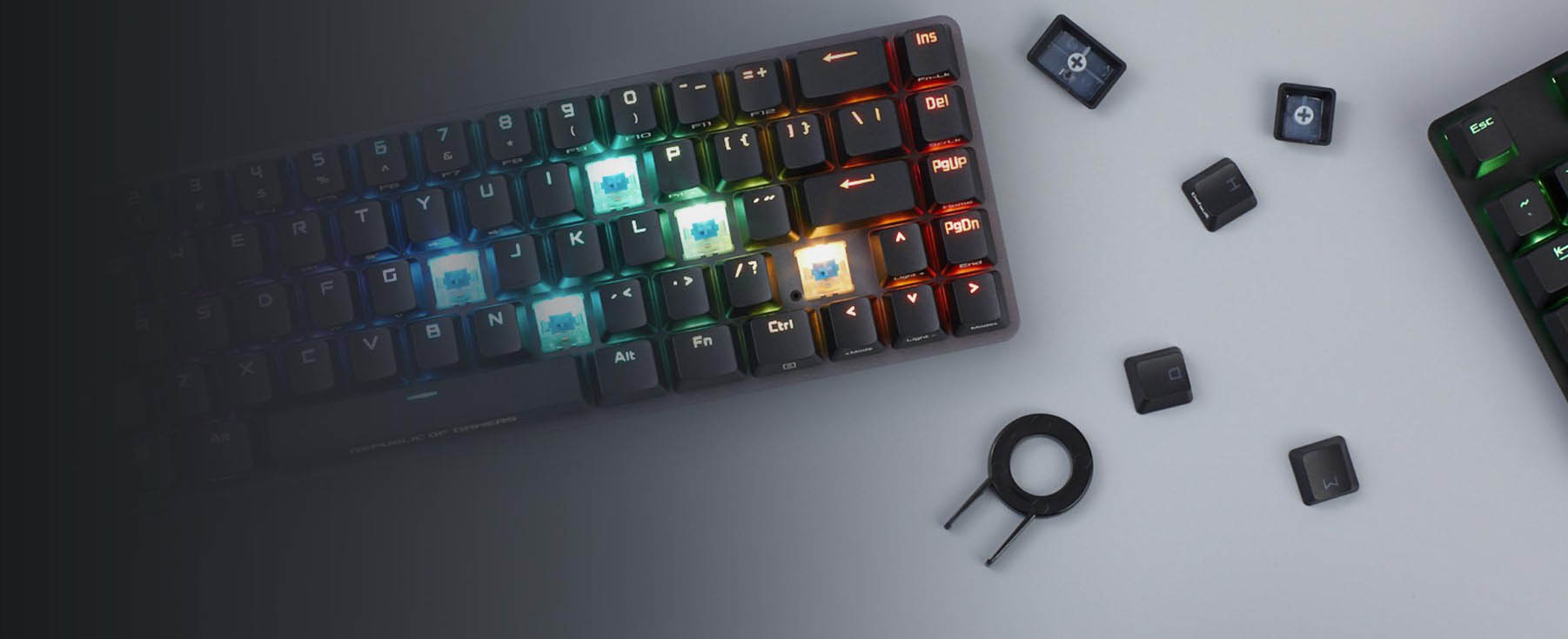 کیبورد گیمینگ ایسوس مدل ASUS ROG Falchion کیبورد گیمینگ ایسوس مدل ASUS ROG Falchion