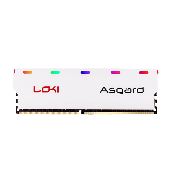 حافظه رم دسکتاپ دو کاناله آزگارد مدل Asgard Loki W1 RGB DDR4 16GB 3000MHz