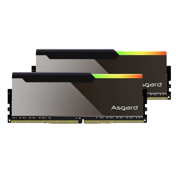 حافظه رم دسکتاپ دو کاناله آزگارد مدل Asgard Bragi RGB DDR4 16GB 3600MHz