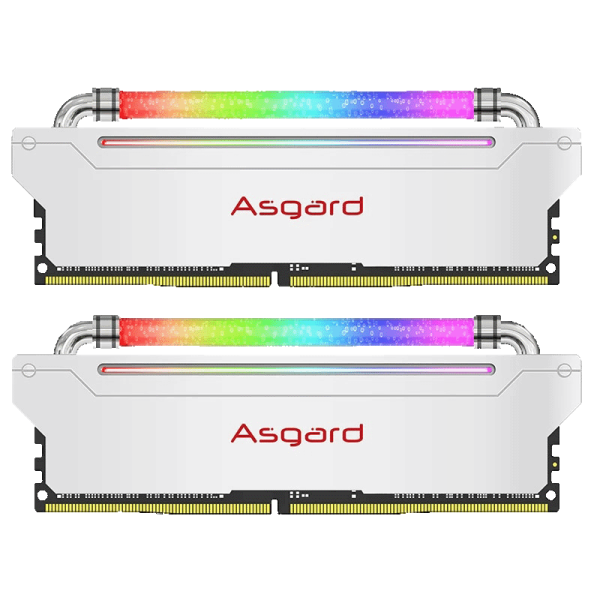 حافظه رم دسکتاپ دو کاناله آزگارد مدل Asgard Loki RGB DDR4 16GB 3600MHz