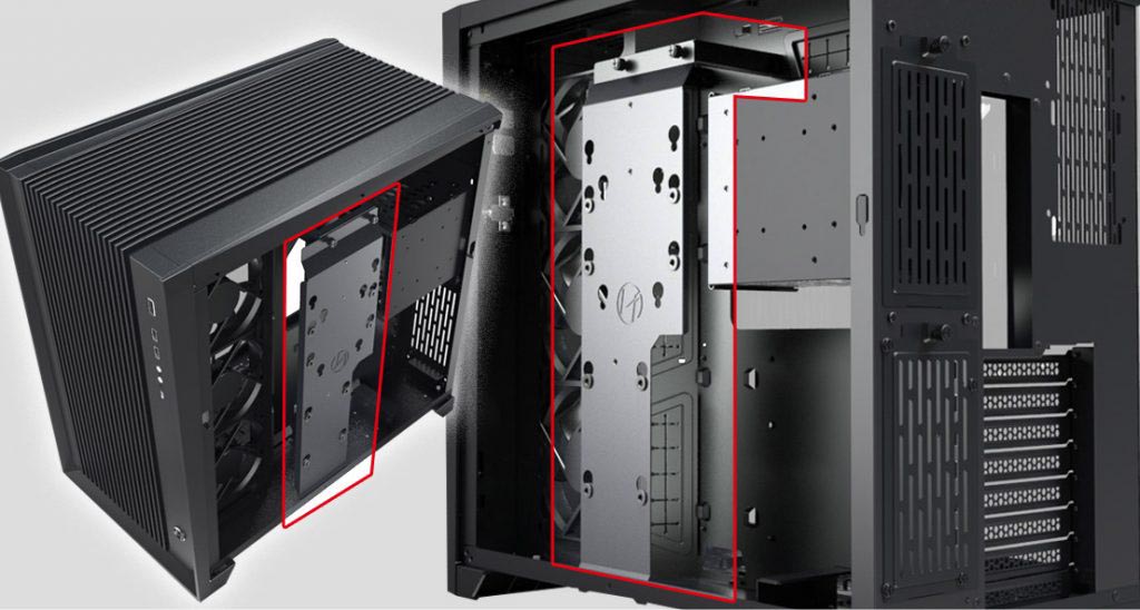 کیس گیمینگ لیان لی Lian Li O11 Air رنگ مشکی