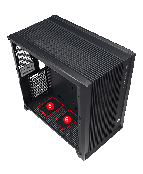 کیس گیمینگ لیان لی Lian Li O11 Air رنگ مشکی