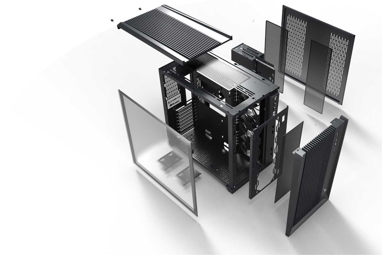 کیس گیمینگ لیان لی Lian Li O11 Air رنگ مشکی