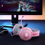 هدست بازی ردراگون مدل Redragon Mento H270 رنگ صورتی