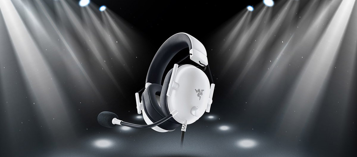 هدست گیمینگ ریزر RAZER Blackshark V2 X رنگ سفید