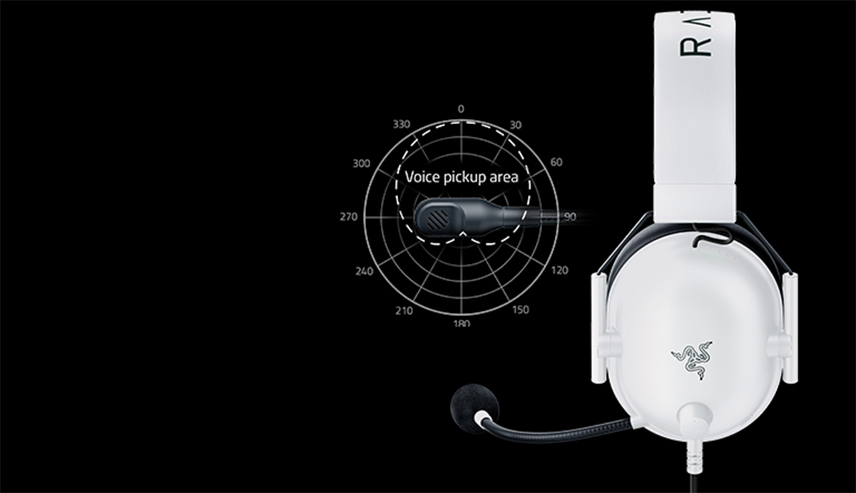 هدست گیمینگ ریزر RAZER Blackshark V2 X رنگ سفید