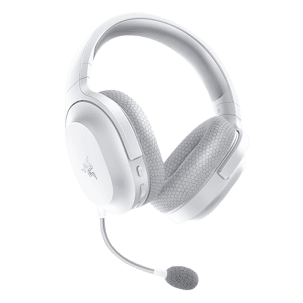 هدست بی سیم ریزر Razer BARRACUDA X 2022 Mercury رنگ سفید