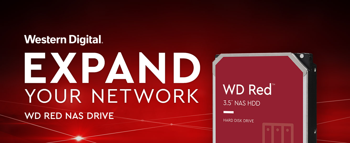 هارد اینترنال وسترن دیجیتال با ظرفیت 1 ترابایت به مدل Hard Drive WD Red 1TB