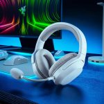 هدست بی سیم ریزر Razer BARRACUDA X 2022 Mercury رنگ سفید