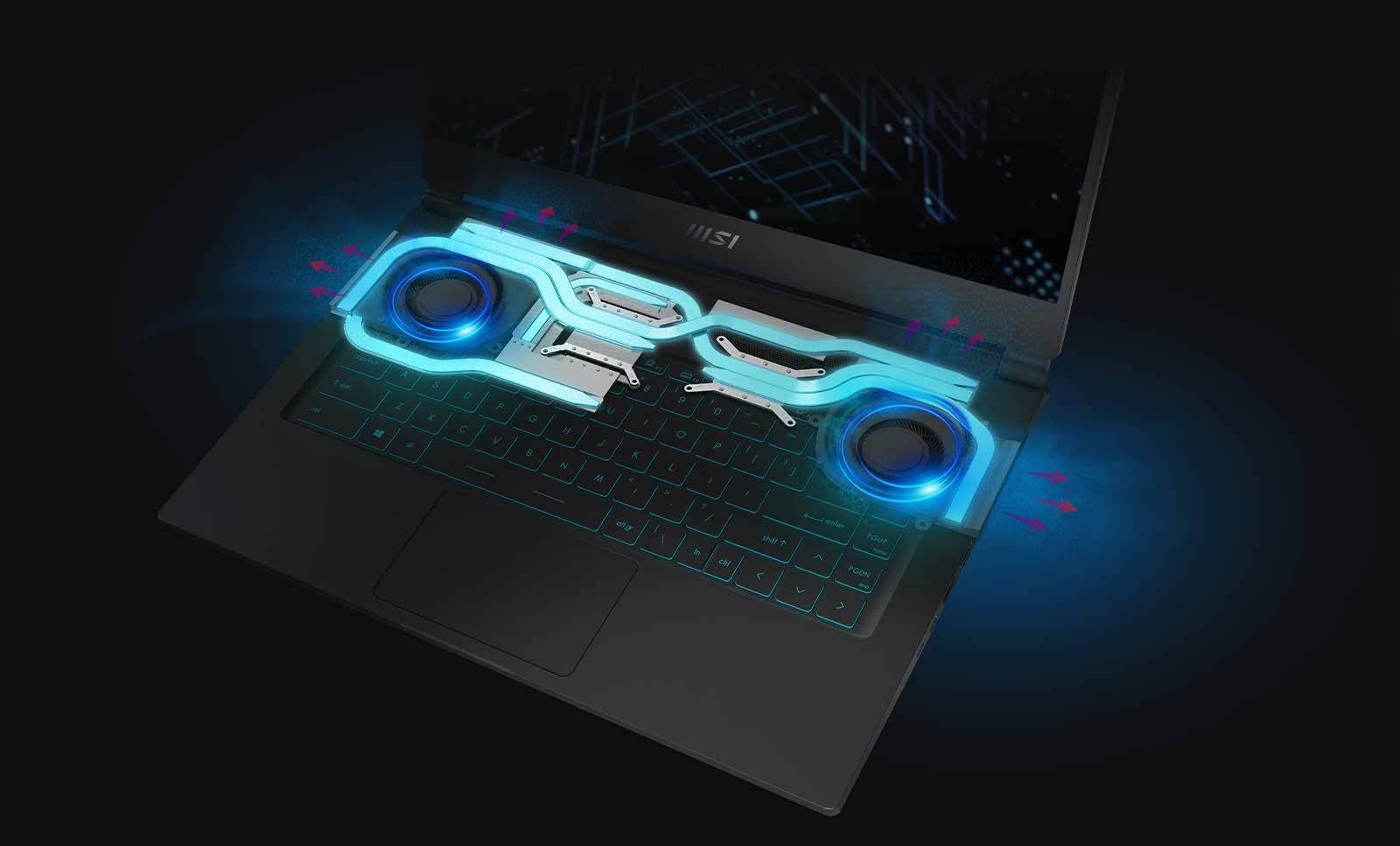 لپ تاپ گیمینگ ام اس ای مدل MSI Stealth 15M A11UEK