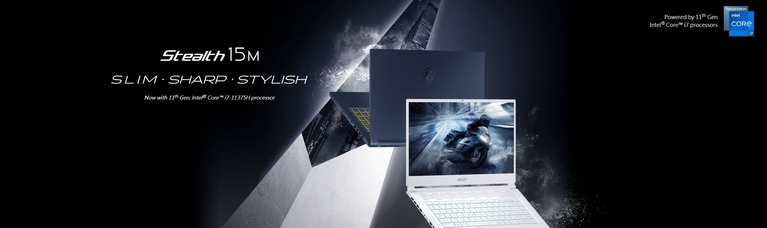لپ تاپ گیمینگ ام اس ای مدل MSI Stealth 15M A11UEK