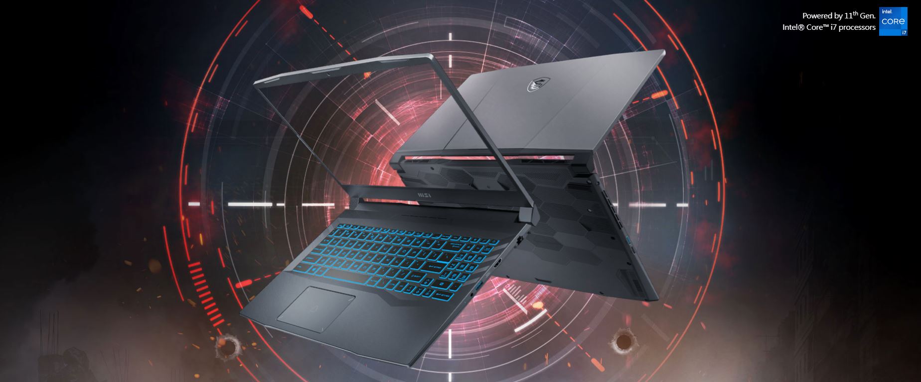 لپ تاپ گیمینگ ام اس ای مدل MSI Crosshair 15 A11UEK