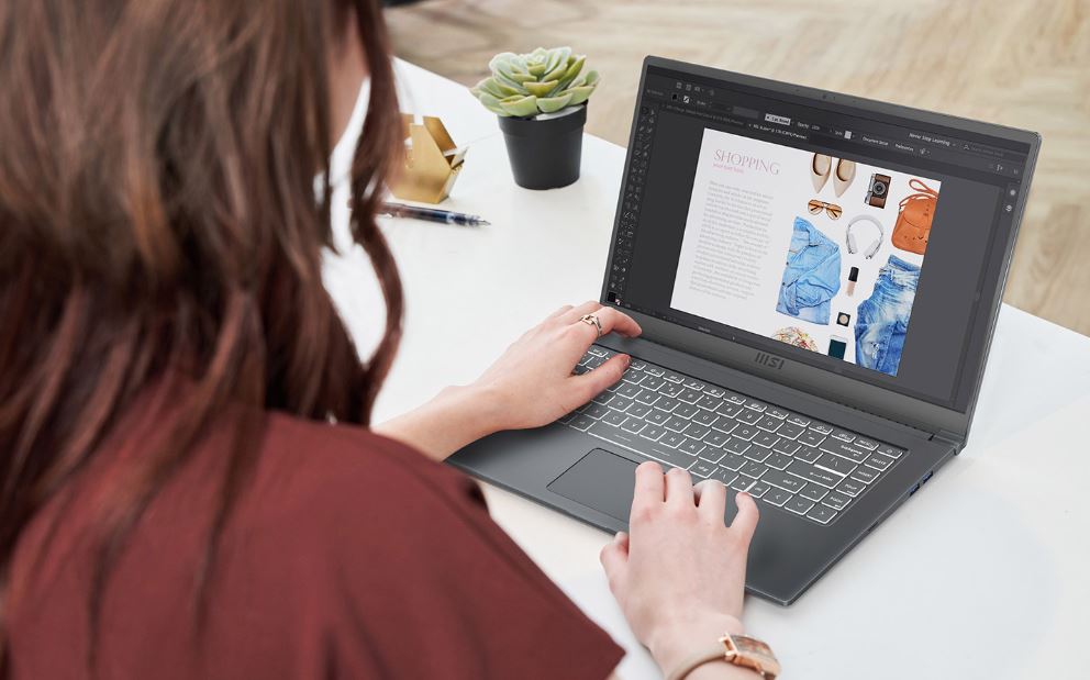 لپ تاپ گیمینگ ام اس ای مدل Modern 15 A11MU/i7 Dark Gray