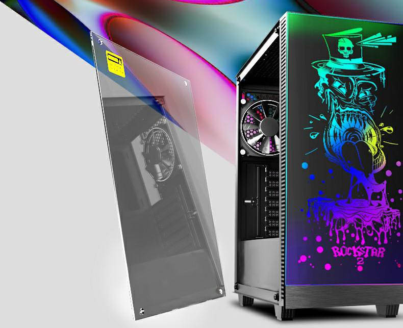 کیس گیمینگ گیم مکس GAMEMAX Rockstar 2 رنگ مشکی