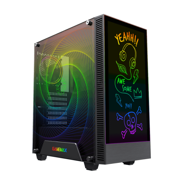 کیس گیمینگ گیم مکس GAMEMAX KREATOR رنگ مشکی