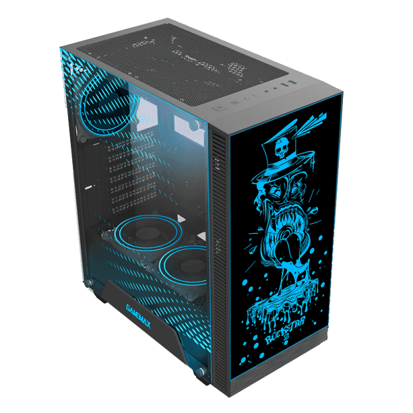 کیس گیمینگ گیم مکس GAMEMAX Rockstar 2 رنگ مشکی