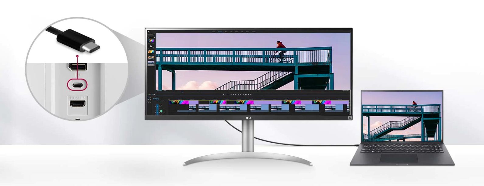 مانیتور لیبرو ال جی 29 اینچی مدل LG WQ600-W مانیتور لیبرو ال جی 29 اینچی مدل LG WQ600-W