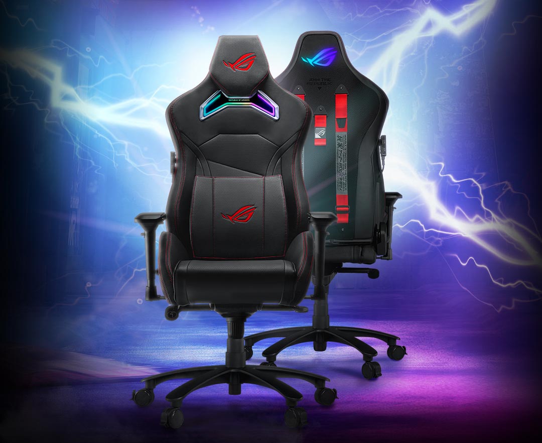 صندلی گیمینگ ایسوس روگ ROG Chariot SL300C RGB Black