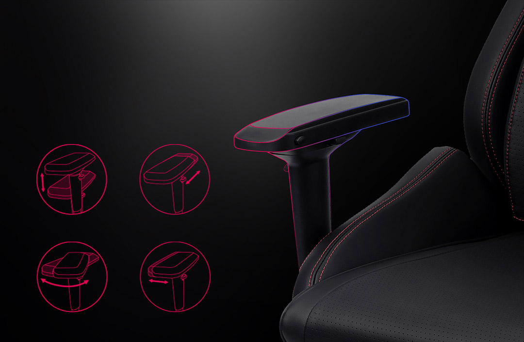 صندلی گیمینگ ایسوس روگ ROG Chariot SL300C RGB Black