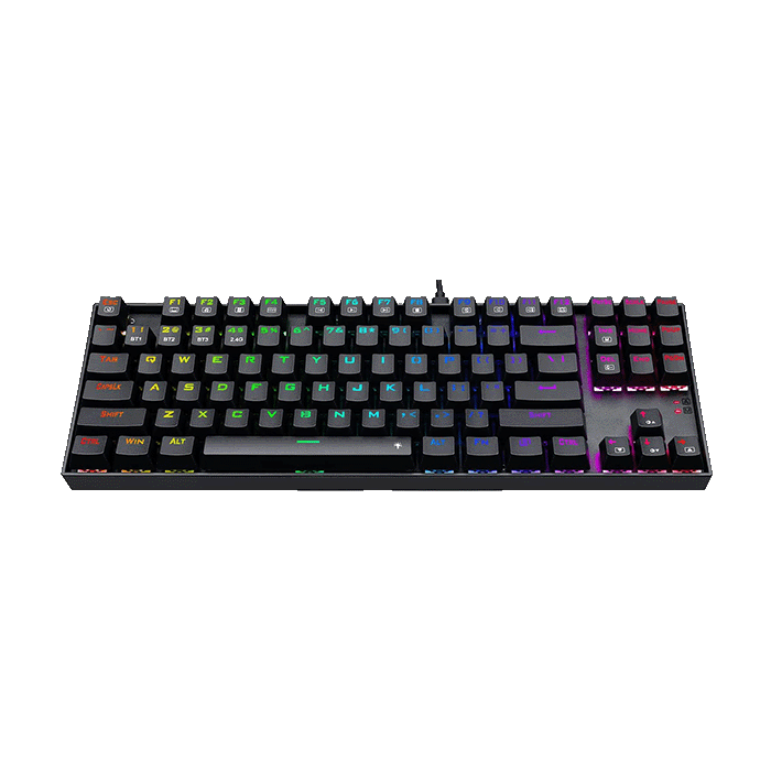 کیبورد گیمینگ ردراگون مدل Redragon Kumara K552 Pro Black (سوئیچ آبی)