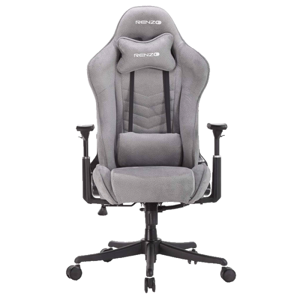 صندلی گیمینگ رنزو مدل Renzo Fabric Gray