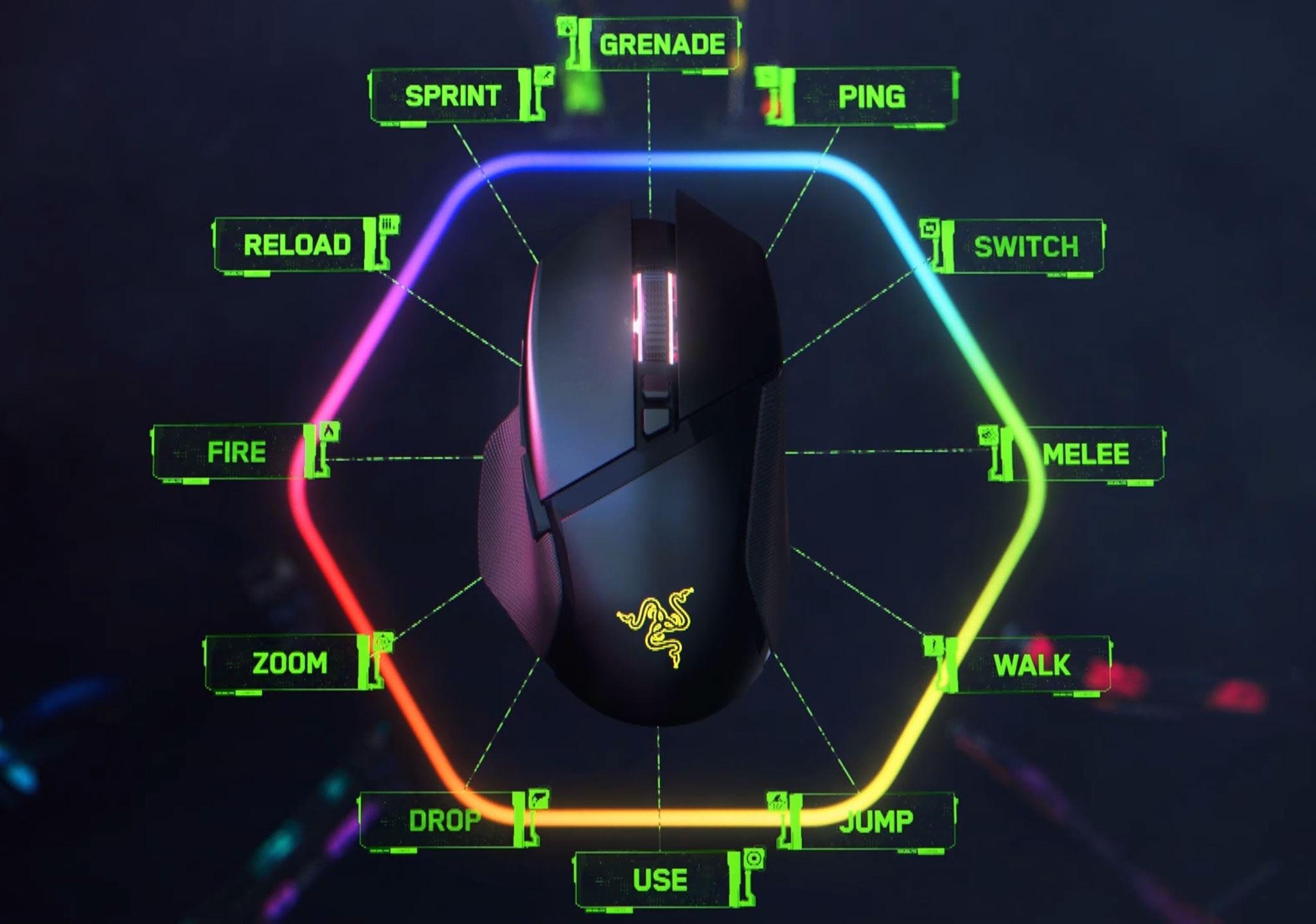موس گیمینگ ریزر مدل Razer Basilisk V3 Pro