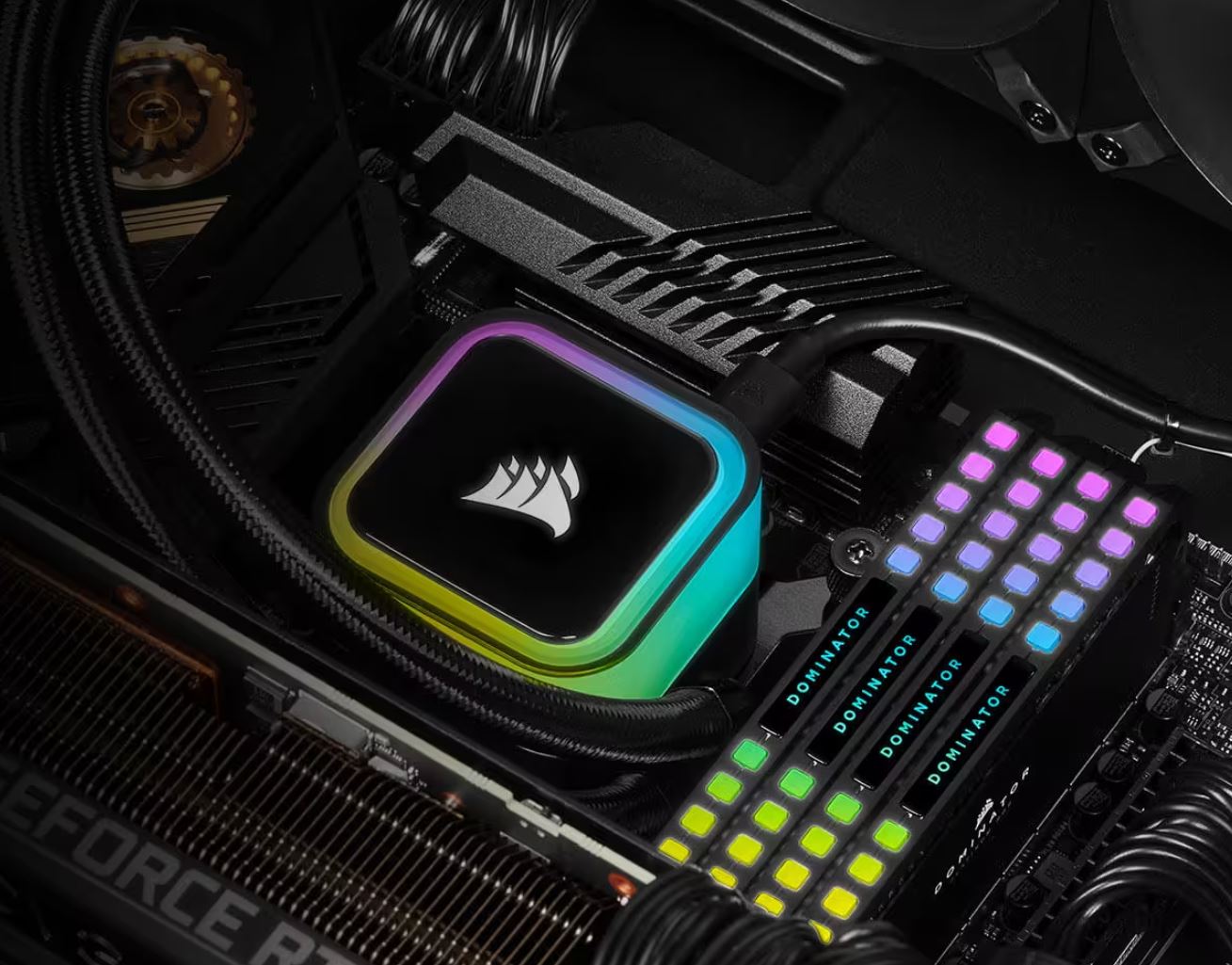 فن خنک کننده CPU مدل Corsair H150i RGB ELITE