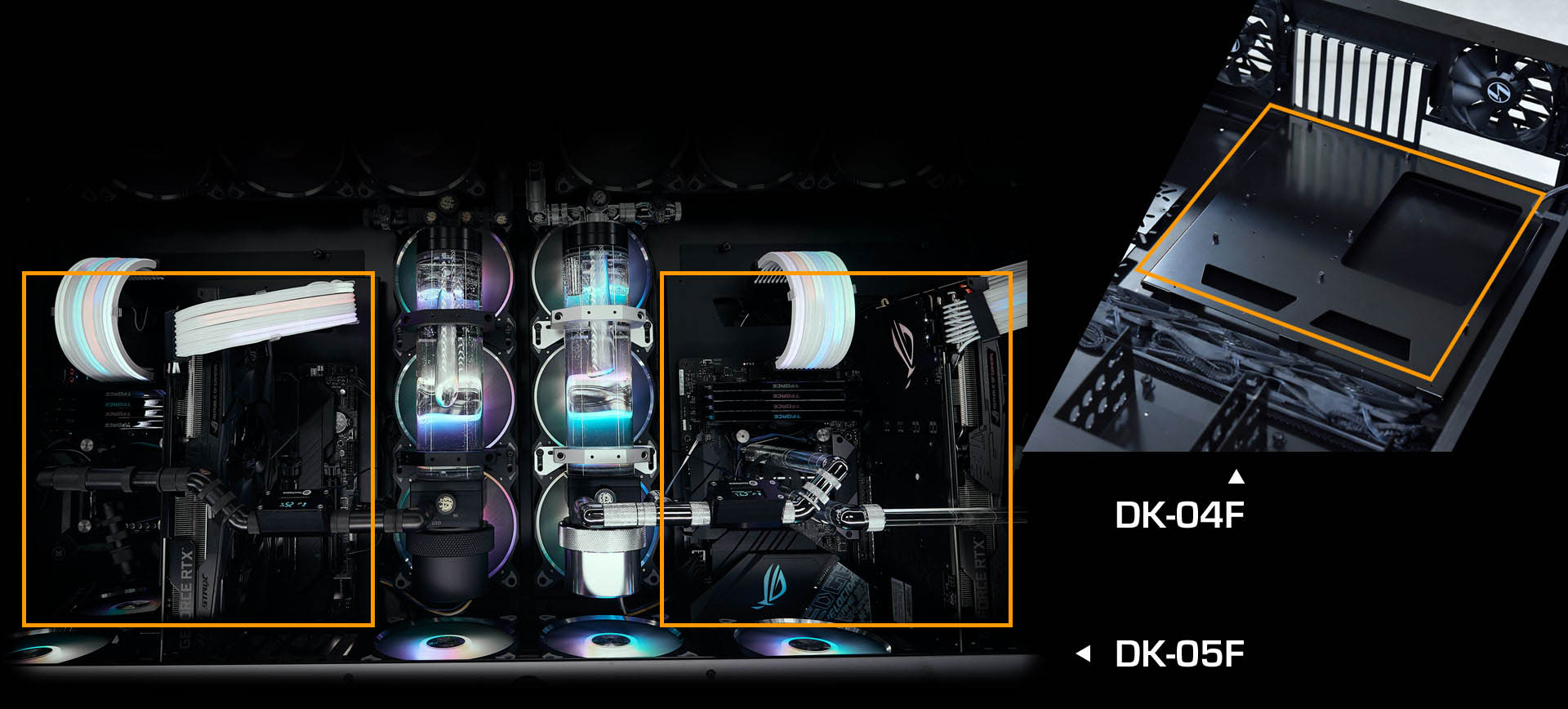 کیس/میز گیمینگ لیان لی DK-05F