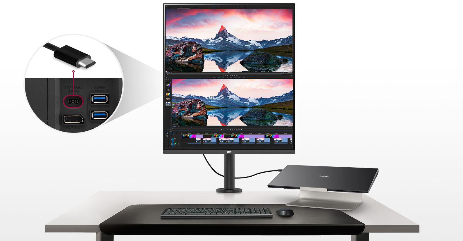 مانیتور ال جی 28 اینچی مدل LG MQ780-B مانیتور ال جی 28 اینچی مدل LG MQ780-B