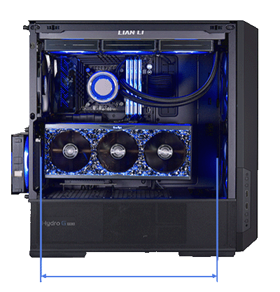 کیس گیمینگ لیان لی Lian Li Lancool 216 رنگ مشکی
