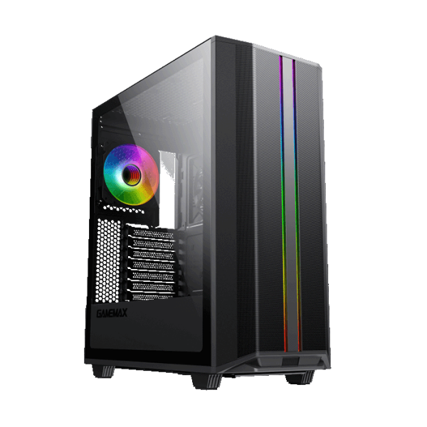 کیس گیمینگ گیم مکس GAMEMAX Poecision رنگ مشکی