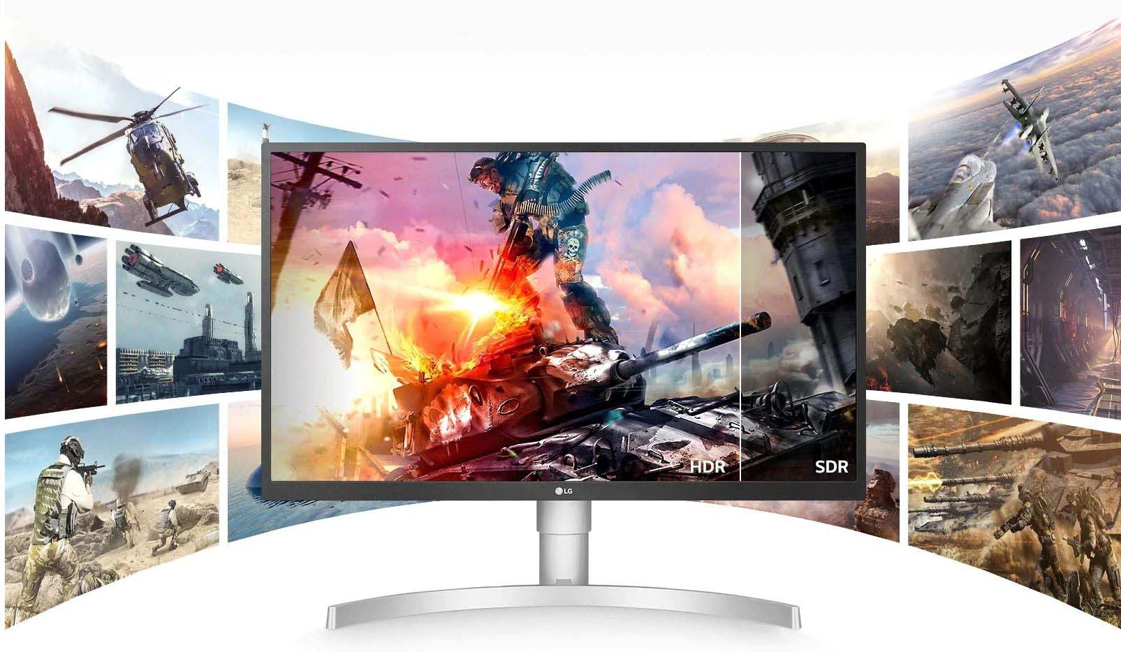 مانیتور ال جی 27 اینچی مدل LG UP550N-W مانیتور ال جی 27 اینچی مدل LG UP550N-W