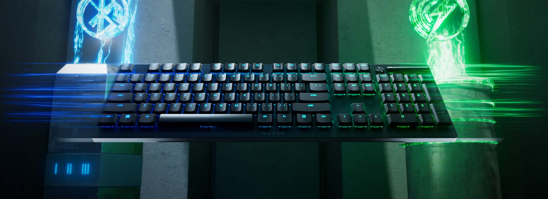کيبورد گیمینگ ريزر مدل Razer Deathstalker V2 Pro