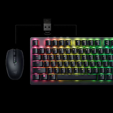کيبورد گیمینگ ريزر مدل Razer Deathstalker V2 Pro