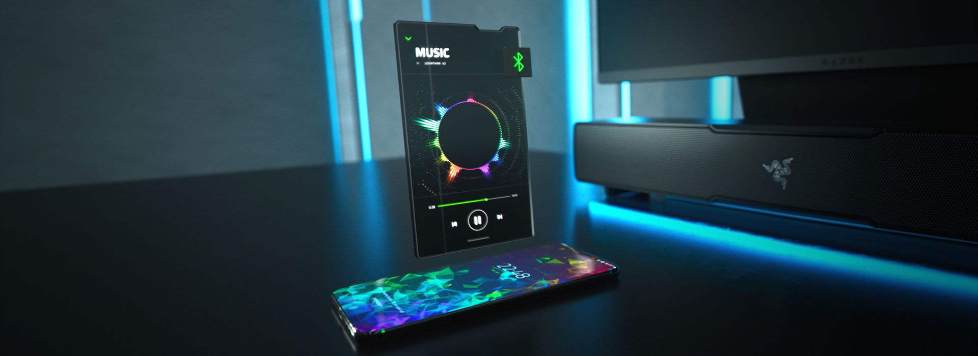 اسپیکر گیمینگ ریزر Razer Speaker Leviathan V2