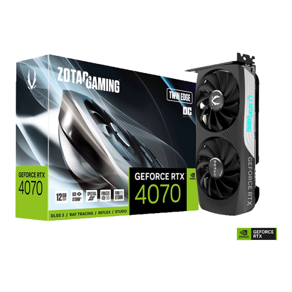 کارت گرافیک زوتک مدل ZOTAC GAMING GeForce RTX 4070 Twin Edge OC