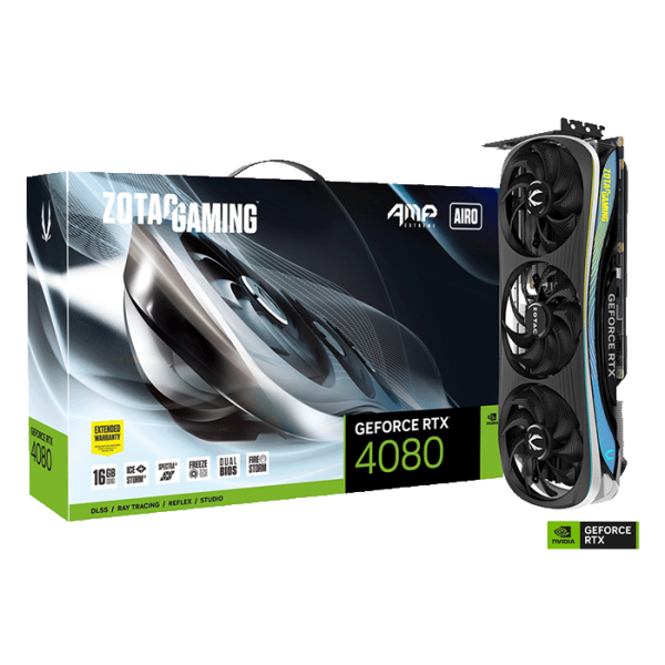 کارت گرافیک زوتک مدل ZOTAC GAMING GeForce RTX 4080 AMP Extreme AIRO
