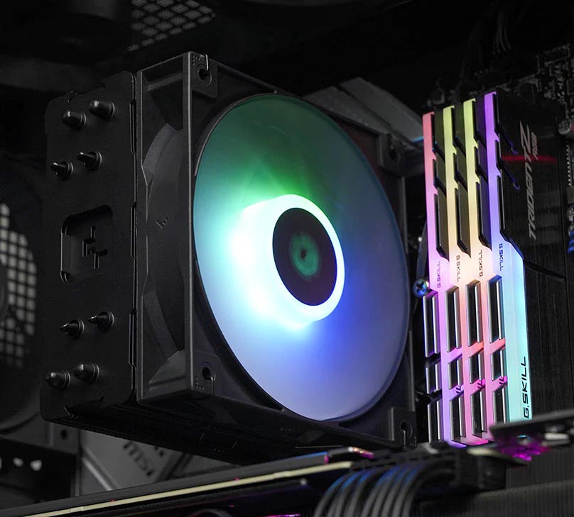 فن خنک کننده CPU دیپ کول مدل Deepcool AG400 Black ARGB