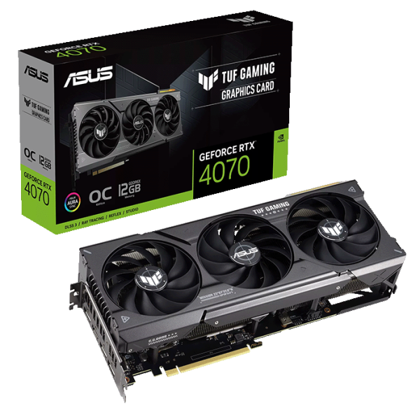 کارت گرافیک ایسوس تاف مدل ASUS TUF Gaming GeForce RTX 4070