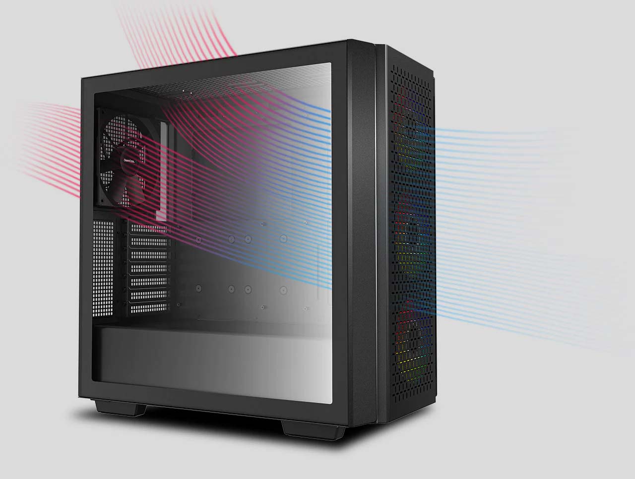 کیس گیمینگ دیپ کول مدل DeepCool CG560 Black